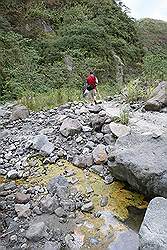 Mount Pinatubo - terugweg; mooie kleuren