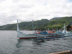 Taal meer - de boot naar het eiland