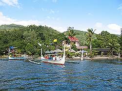 Taal meer - de boot naar het eiland