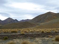 Lindis Pass en Mount