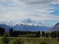 Lindis Pass en Mount