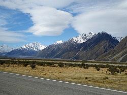 Lindis Pass en Mount