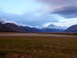 Lindis Pass en Mount