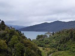 Lake Waikaremoana en Falls