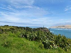 De ingang van Hokianga Harbour