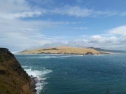 De ingang van Hokianga Harbour