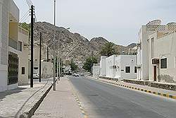 Muscat - straatbeeld
