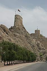 Muscat - diverse forten aan de haven
