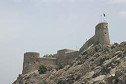 Muscat - diverse forten aan de haven