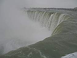 Niagara Falls in de winter