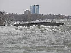 Niagara Falls in de winter