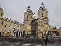 Lima - het oude centrum; San Franciso klooster