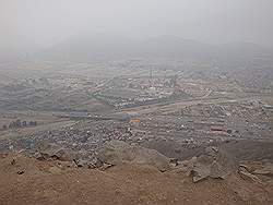 Lima - San Cristobal; uitzicht over de stad