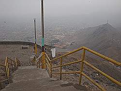 Lima - San Cristobal; uitzicht over de stad