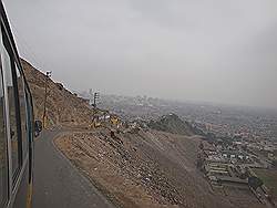 Lima - San Cristobal; terugweg