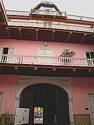 Lima - het oude centrum; mooi huis met mooie binnenplaatsen