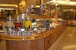 Intercontinental hotel - ontbijtbuffet