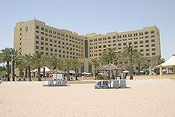 Intercontinental hotel - het strand