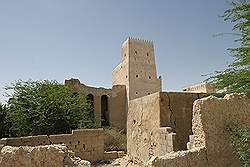 Het oude fort bij Umm Salal Mohammed