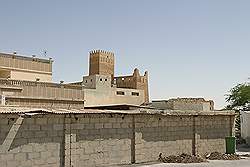 Het oude fort bij Umm Salal Mohammed