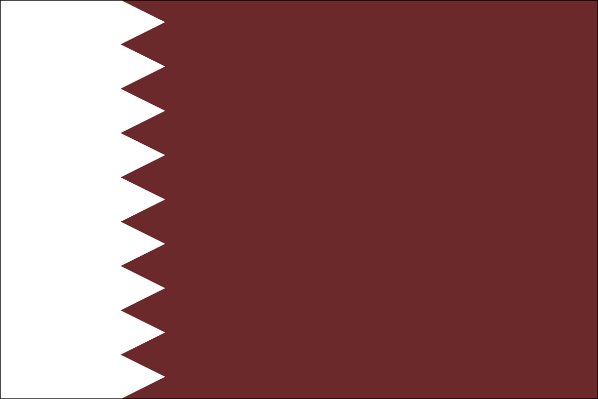 Vlag van Qatar