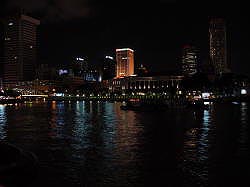 Singapore - Boat quay 's avonds