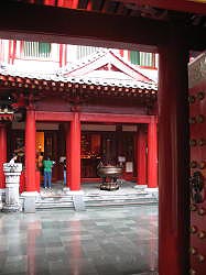 Singapore - Chinatown; tempel