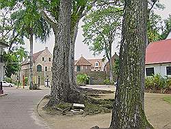 Voorkant fort Zeelandia