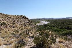 Big Bend National Park - lopen over het pad naar Boquillas Canyon