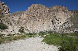 Big Bend National Park - lopen over het pad naar Boquillas Canyon