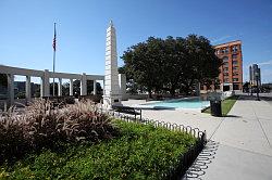 Dallas - Dealey Plaza; herdenkingsmonument