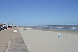 Galveston - het strand