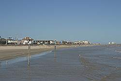 Galveston - het strand