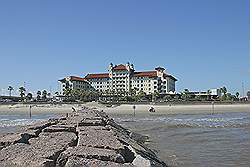 Galveston - strandhotel 'Galvez'