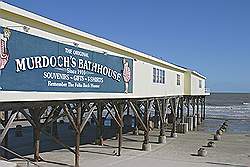 Galveston - de 'Murdoch's bathhouse' pier
