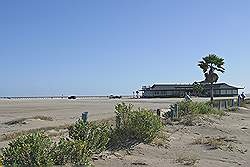 Galveston - de oostkant van het eiland: East Beach