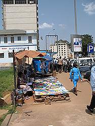 Kampala - de hoofdstad van Uganda