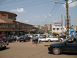 Kampala - de hoofdstad van Uganda