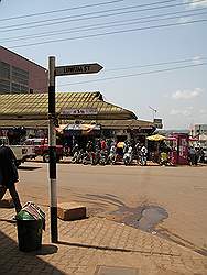 Kampala - de hoofdstad van Uganda