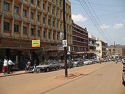 Kampala - de hoofdstad van Uganda