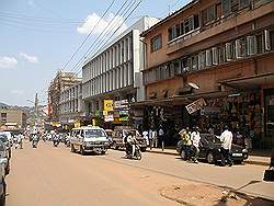 Kampala - de hoofdstad van Uganda