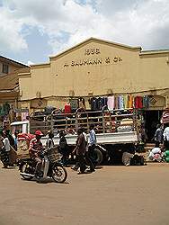 Kampala - de hoofdstad van Uganda