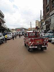 Kampala - de hoofdstad van Uganda