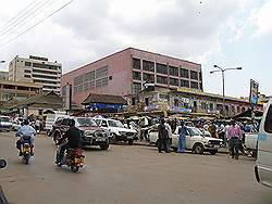 Kampala - de hoofdstad van Uganda