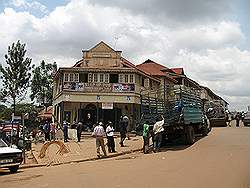 Kampala - de hoofdstad van Uganda