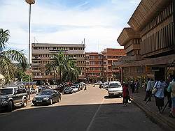 Kampala - de hoofdstad van Uganda