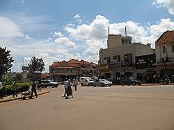 Kampala - de hoofdstad van Uganda