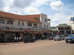 Kampala - de hoofdstad van Uganda