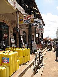 Kampala - de hoofdstad van Uganda