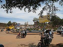 Kampala - de hoofdstad van Uganda